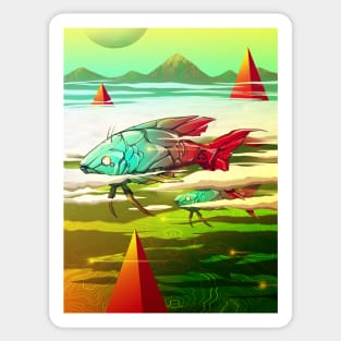 Big Fish 025 Sticker